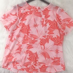 J. Crew Petal Sleeve Top